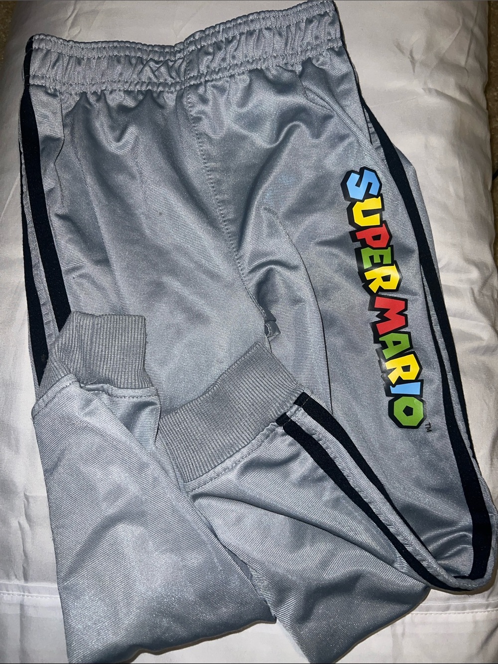 Nintendo Super Mario Joggers 5/6 like new